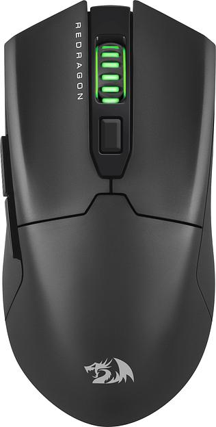 Игровая мышь REDRAGON FYZU чёрная (USB, Pixart P3395, Huano, 6 кн., 26000 Dpi, RGB подсветка) фото 1