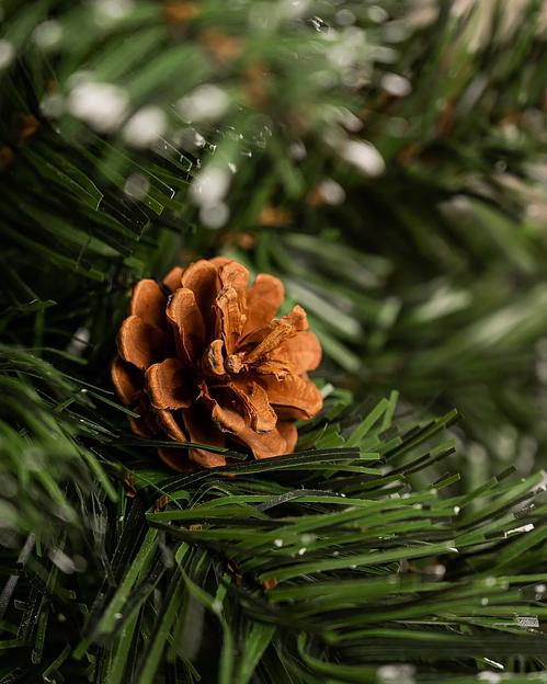 Ель с инеем и шишками B2 «Повесть» опт фото 5