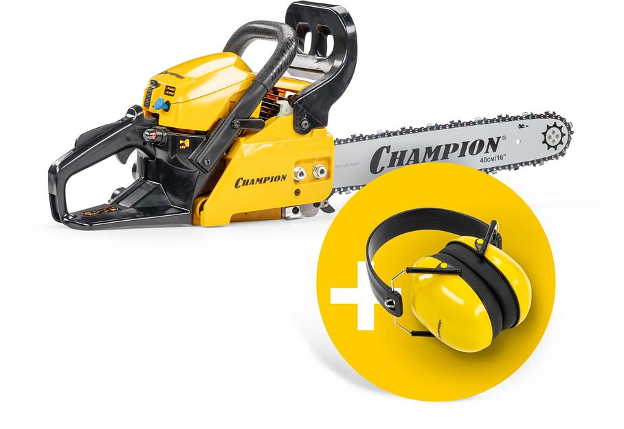 Цепная пила Champion PN237-16 1.5Вт 2л.с. дл.шины:16" (40cm) фото 1