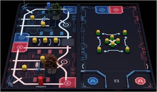 Соревновательное поле MakeX 2019 City Guardian Arena фото 1