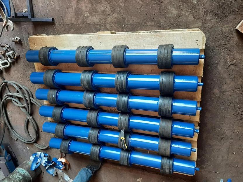 Ролики конвейерные опорные, поддерживающие, дефлекторные фото 1