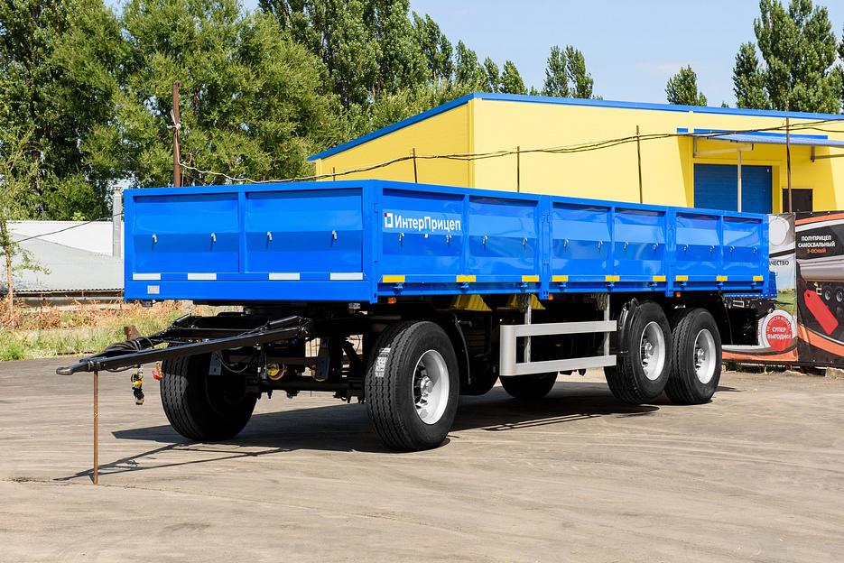 Прицеп бортовой трехосный фото 6