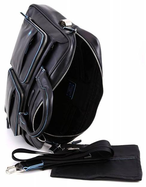 Сумка Piquadro Blue Square CA2849B2/N черный натур.кожа фото 2
