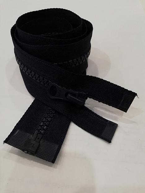 Молния спираль №5 75см. 1 зам. Синий фото 1