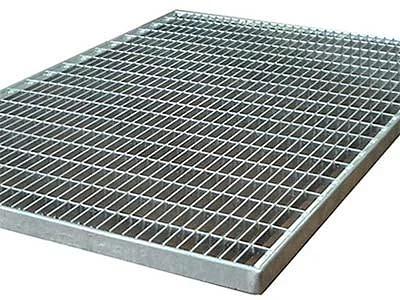 Придверная грязезащитная решётка стальная 500х1000 мм ОПТ фото 1