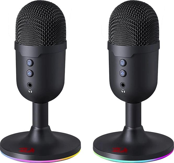 Микрофон проводной Defender Pulsar GM303 1.8м черный фото 2