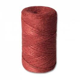 Пряжа джутовая 16,0 lbs/2ply 0,5 кг красная ОПТ фото 1