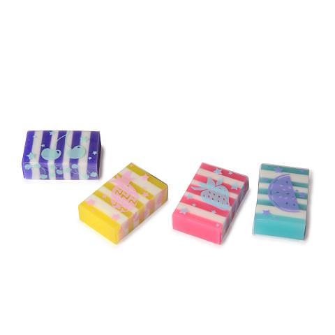 Ластик HappyGraphix Мармеладки большие, 4 цвета, Bruno Visconti 42-0023 фото 1