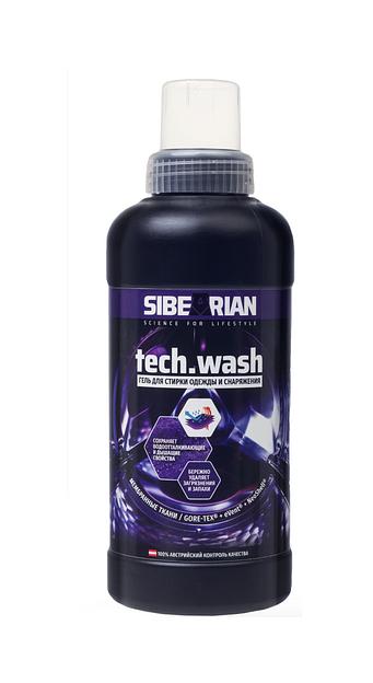 Гель SIBEARIAN «TECH WASH» для стирки мембранных и технологичных тканей 250 мл, опт фото 1
