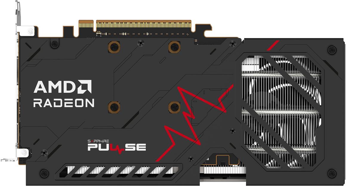 Видеокарта Sapphire PCI-E 5.0 11350-04-20G PULSE AMD RADEON RX 9060 XT GAMING OC 8GB DUAL AMD Radeon RX 9060XT 8Gb 128bit GDDR6 2700/20000 HDMIx2 DPx2 HDCP Ret фото 5