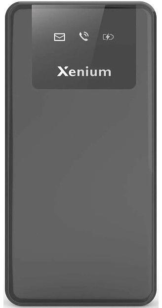 Мобильный телефон XENIUM X600 темно-серый моноблок 1.77" 128x160 Nucleus 0.3Mpix GSM900/1800 MP3 фото 2