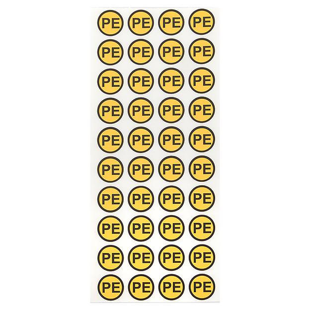EKF an-2-08 Наклейка "PE" (d20 мм.) EKF PROxima фото 3