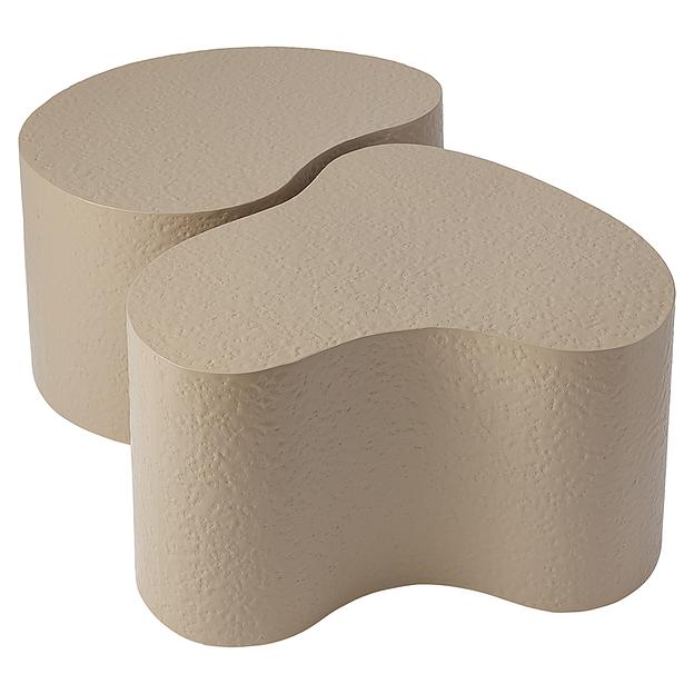 Набор из 2-х столиков Grannis, бежевые фото 4