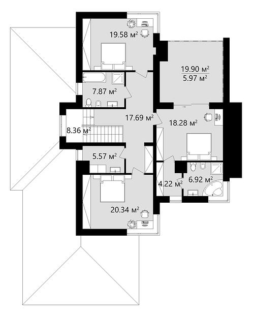 Проект дома KDR – 24 фото 4