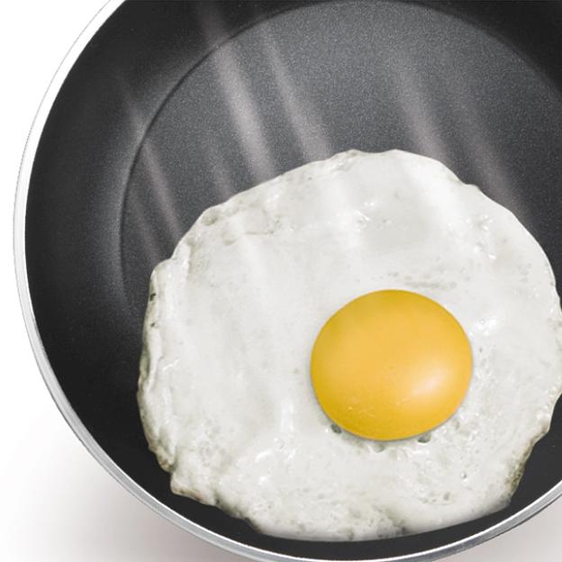 Сковорода Rondell Arabesco RDA-578 круглая 26см покрытие: Xylan Plus ручка несъемная (с крышкой) серый фото 7