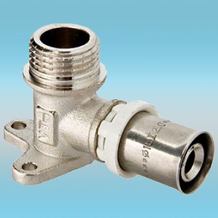 Водорозетка пресс ø 16х1/2 наружняя резьба фото 1