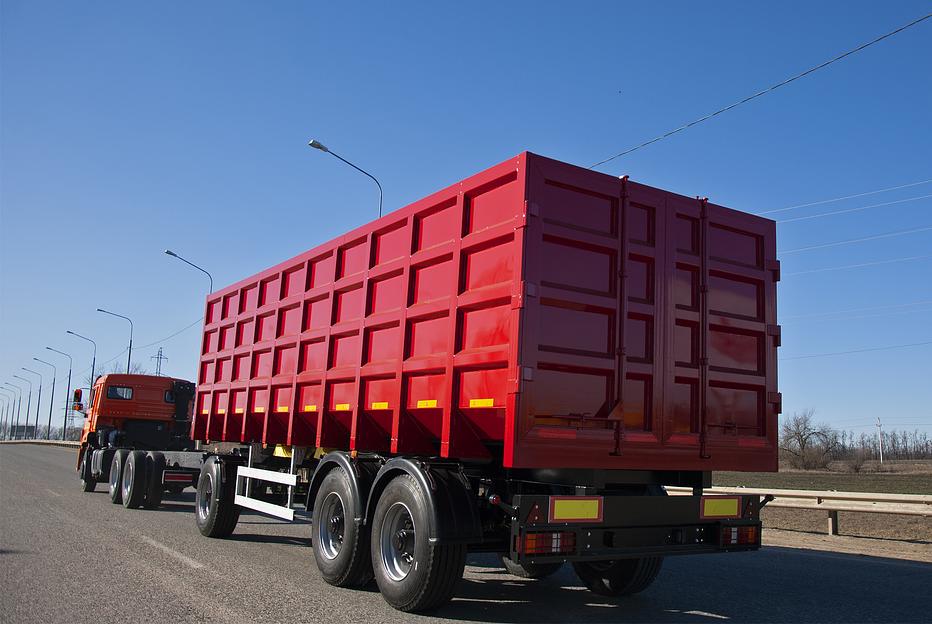 Прицеп ломовоз трехосный фото 4