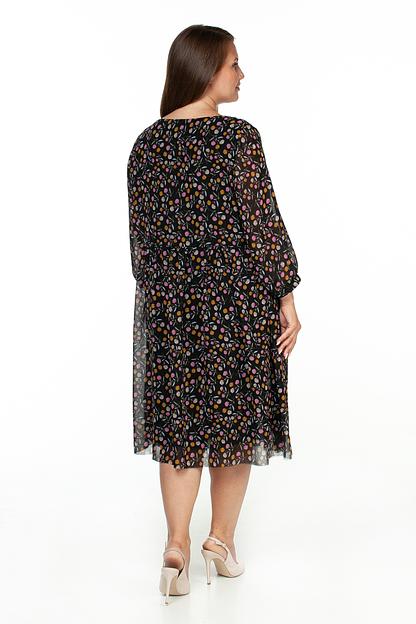 Платье женское 5988/14/Черный, розовый фото 3