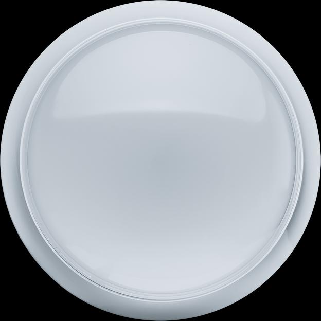 Светильник светодиодный ДБП-18w с датчиком 4000К 2400Лм IP65 круглый пластиковый белый Navigator Group 26534 фото 1