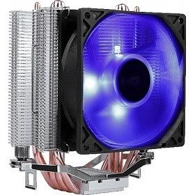 Cooler Aerocool Verkho 4 Lite 125W/ Intel 115*/AMD/ PWM / Blue LED/ Clip фото 1