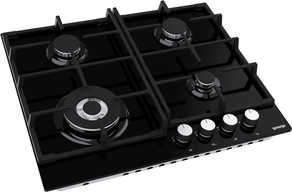 Газовая варочная поверхность Gorenje Essential GTW641AKB черный фото 4
