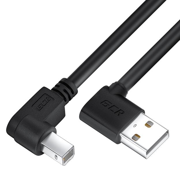 Патч-корд Vention прямой UTP cat.6a, RJ45 угол 90 - 2м. Черный Vention IBOBH фото 1