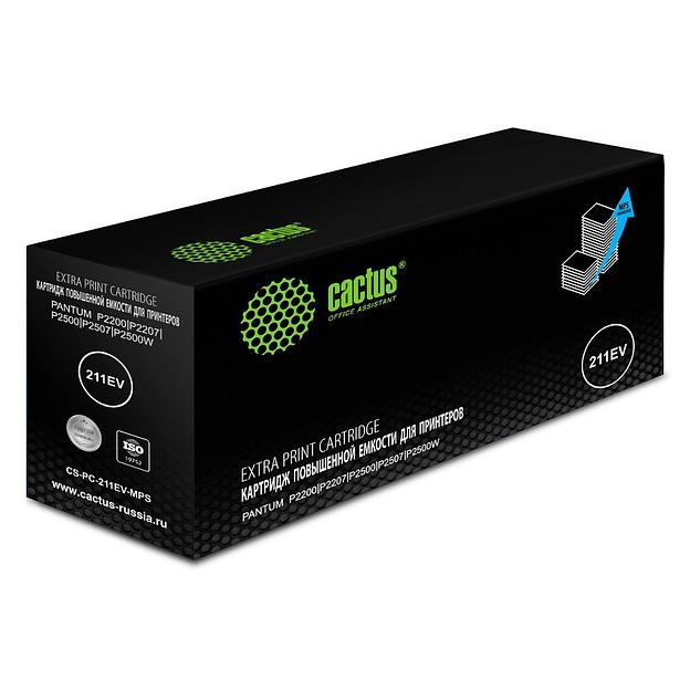 Картридж BLACK P2200/P2207/P2500 CS-PC-211EV-MPS PANTUM CACTUS фото 1