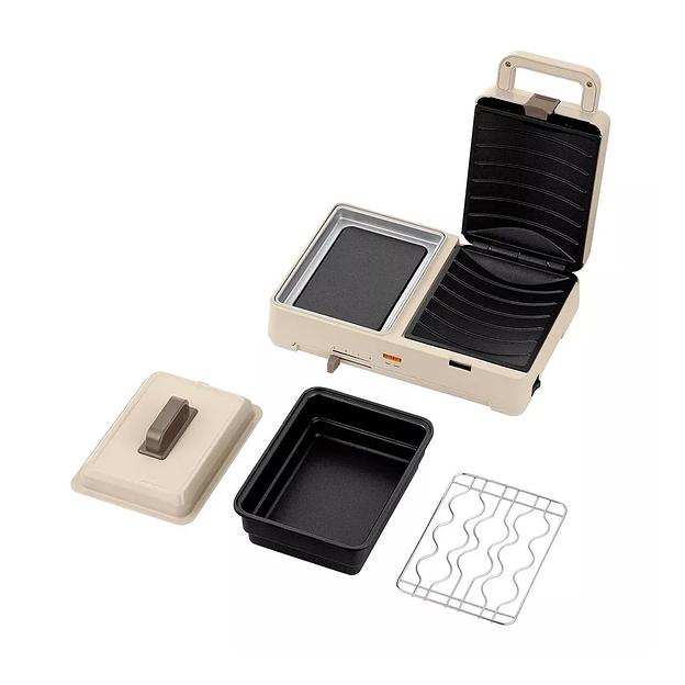 Сэндвичница Kitfort КТ-6061-2 бежевый фото 3