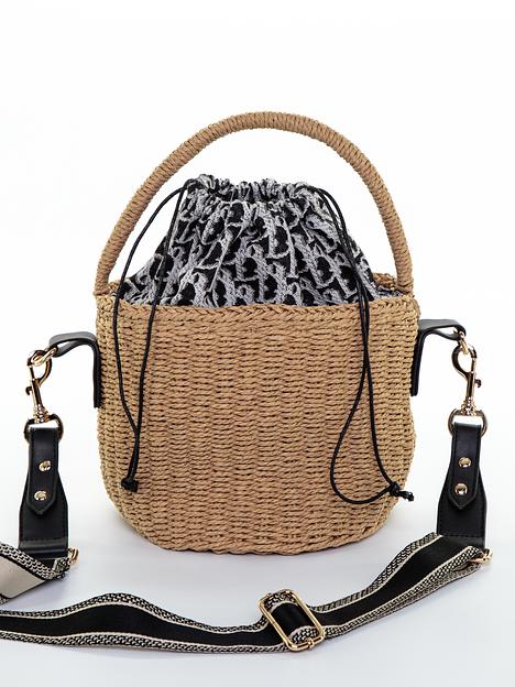 Роана сумка, корзинка мини солома ОПТ фото 1