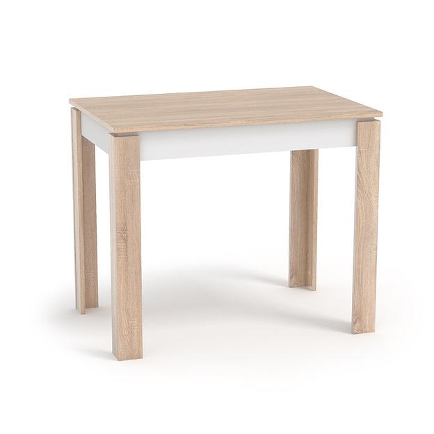 Стол обеденный «Оптима» дуб сонома, белый, опт фото 1