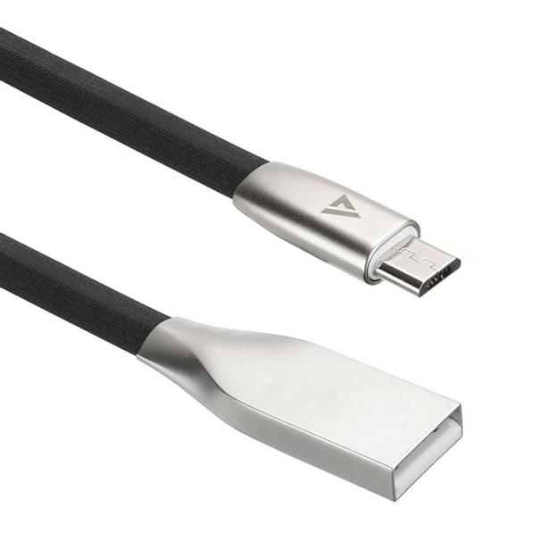 Кабели USB ACD USB кабель ACD-Infinity MicroUSB; USB-A TPE, 1.2м, черный (ACD-U922-M1B) фото 1