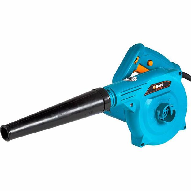 Воздуходувка Bort BSS-600-R 600Вт пит.:от сети синий/черный фото 1