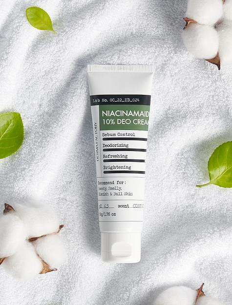 Крем дезодорант с ниацинамидом 10% «Niacinamaid 10% deo cream» ОПТ  фото 1