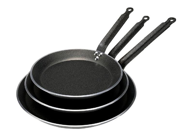 Сковорода для блинов d=22 см. h=2,3 см. алюм. с антиприг. покрыт. Chok De Buyer /1/10/ фото 1