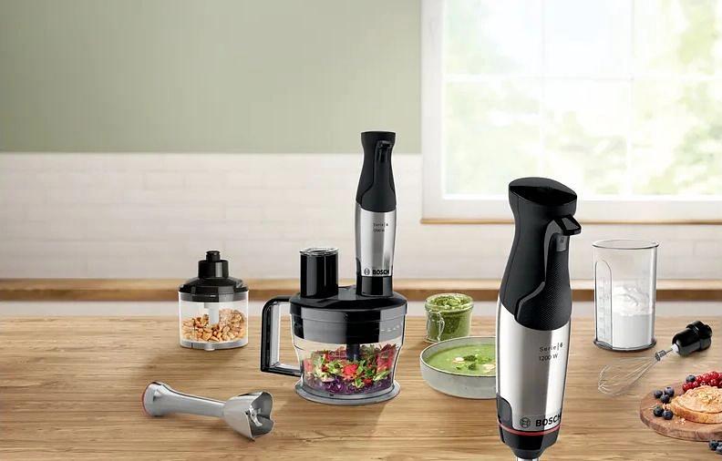 Блендер погружной Bosch MSM6M871 1200Вт черный фото 2