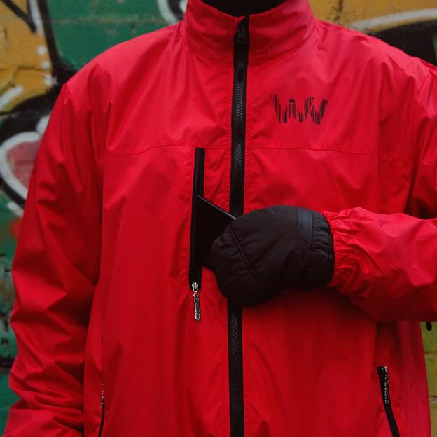 Сноубордическая куртка (парка) Code Scar красный ОПТ фото 7