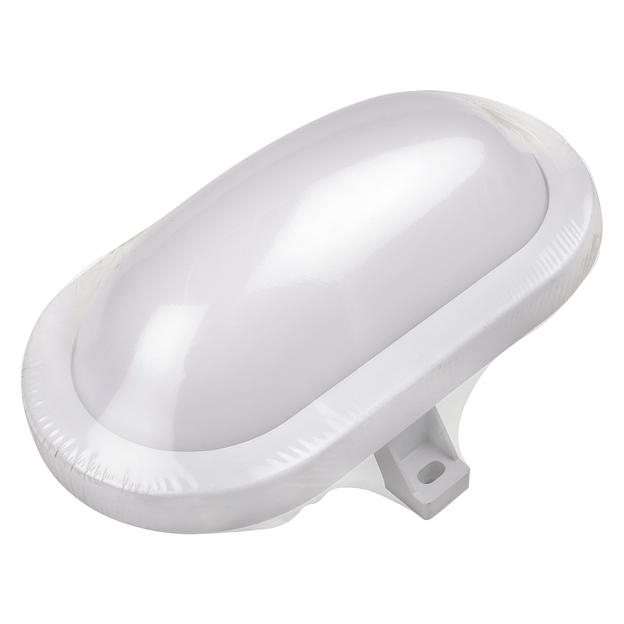 Светильник светодиодный ДБП-12W 4000K 900Лм овальный пластик IP65 Jazzway фото 4