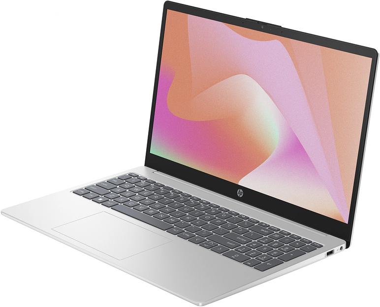 Ноутбук HP 15-fc0024ny Ryzen 7 7730U 16Gb SSD512Gb AMD Radeon 610M 15.6" IPS FHD (1920x1080) FreeDOS silver WiFi BT Cam (B8AX0EA) фото 2