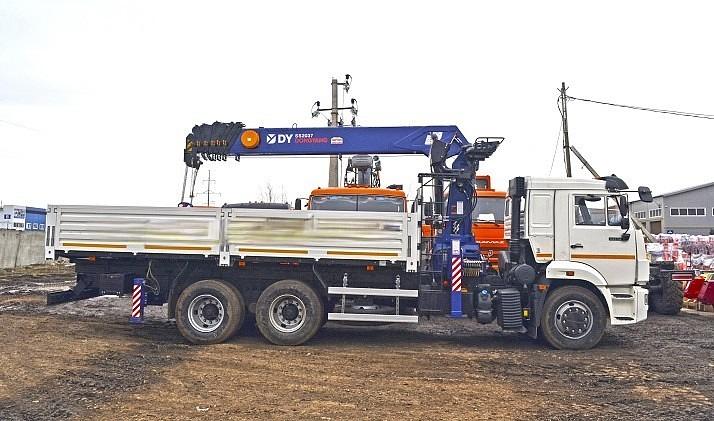 Бортовой автомобиль КАМАZ 65115 с КМУ DONGYANG SS2037 (СПМ 732450) фото 1