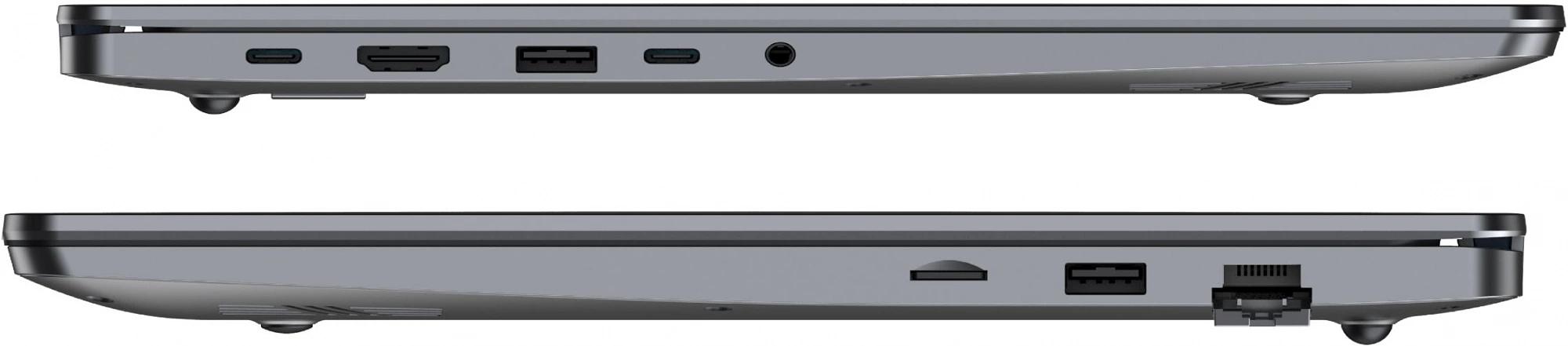 Ноутбук Tecno MegaBook K15SRA Core i5 13420H 16Gb SSD512Gb Intel UHD Graphics 15.6" IPS WUXGA (1920x1200) Windows 11 Home grey WiFi BT Cam 6060mAh (71003300512) фото 8