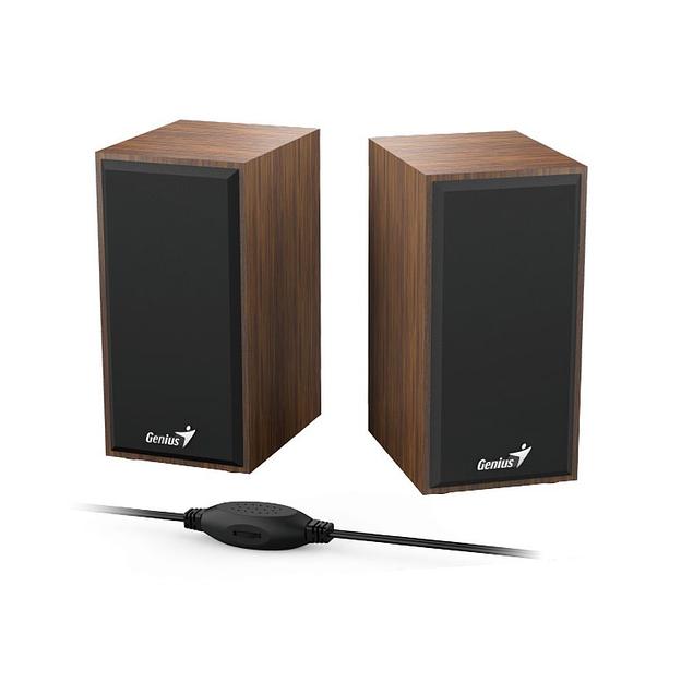 Колонки SP-HF180, 2.0, 2 x 3W, USB-power, Wood фото 3