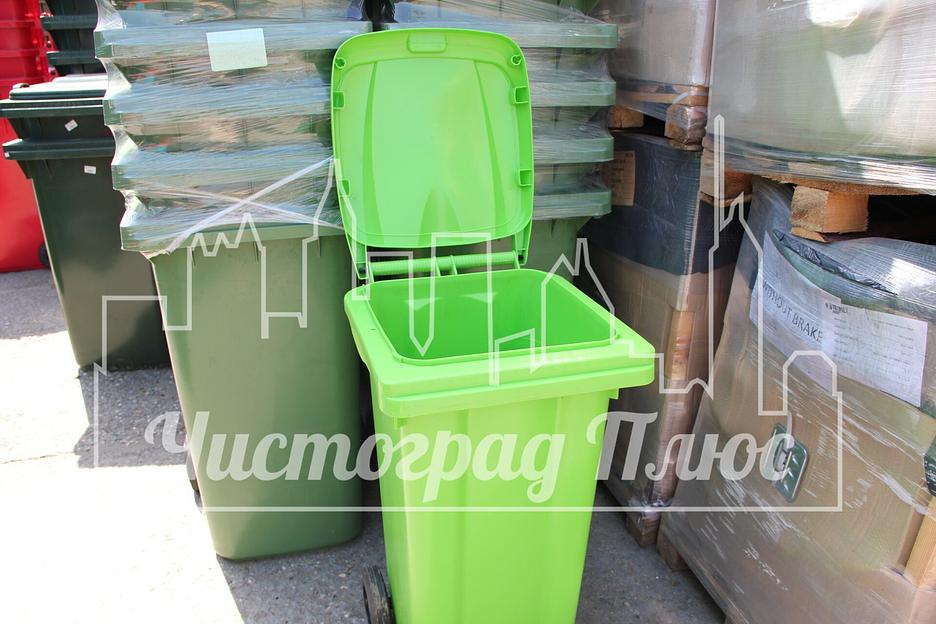 Евроконтейнер Razak 120 л салатовый фото 3