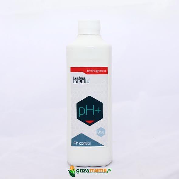 Регулятор кислотности pH Up TehnoGrow 0,5л фото 1