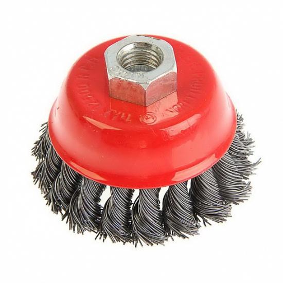 Щетка чашка витая для УШМ ф100хМ14, опт фото 1