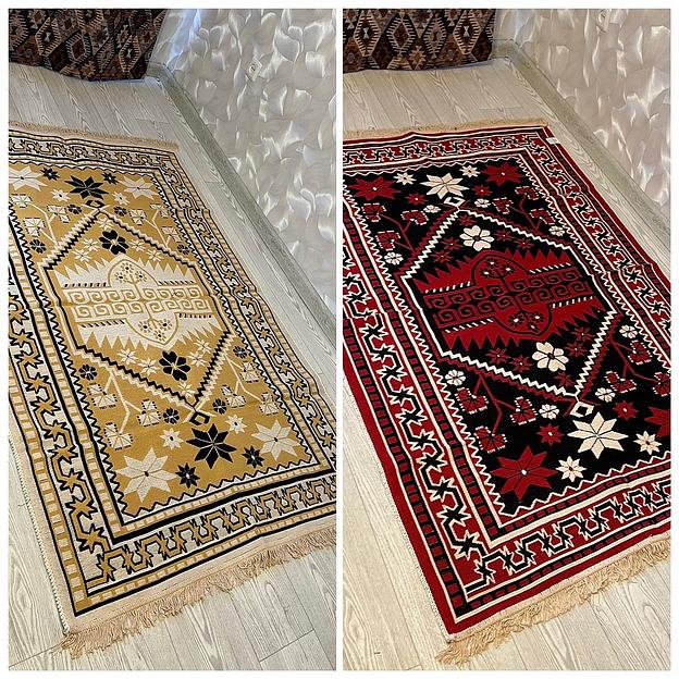 Двухсторонний ЭКО ковер 125×18 см фото 1