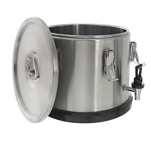 Термоконтейнер Foodatlas Pro 10 л с краном нержавеющая сталь фото 3