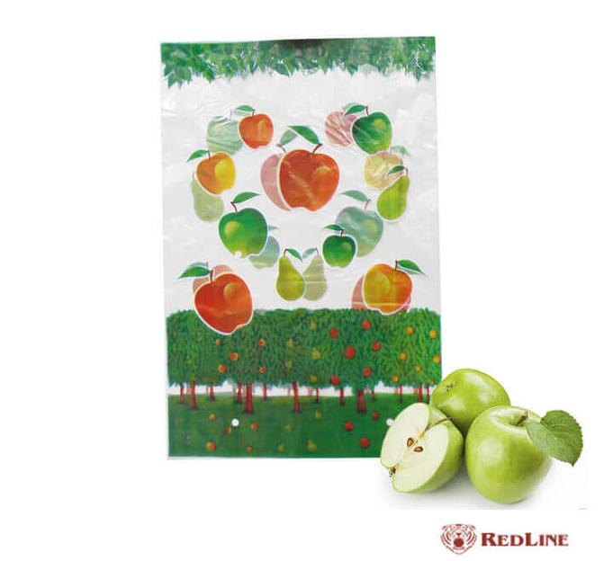 Пакет ПВД RedLine «Яблоки люкс» 30х41 см ОПТ фото 1