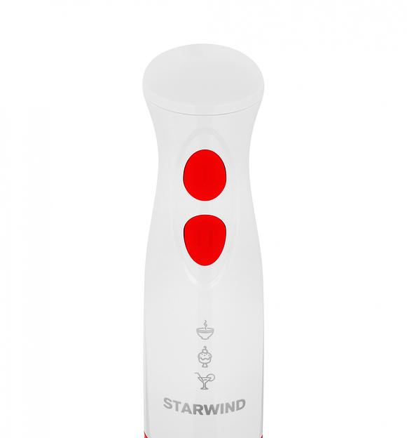 Блендер погружной Starwind SBP2242 500Вт белый/оранжевый фото 2