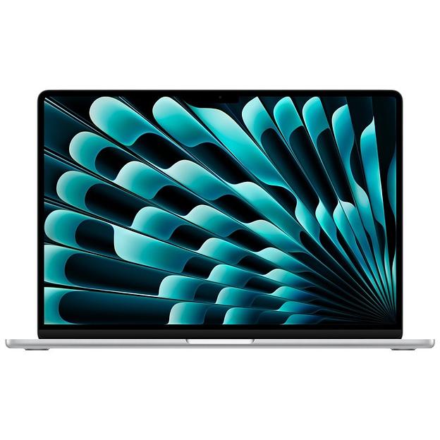 Apple MacBook Air 15-inch 2025 [MC6J4ZA/A] (КЛАВ.РУС.ГРАВ.) Silver 15.3" Liquid Retina {(2880x1864) M4 10C CPU 10C GPU/24GB/512GB SSD/рекоменд.переходник 11007065} (A3241) фото 1