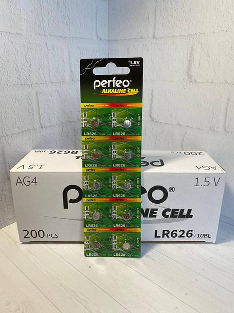 Батарейки Perfeo LR626/10BL Alkaline Cell 377A AG4 ОПТ фото 2